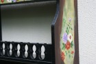 Blidar traditional model pictat, crizanteme (Unicat)