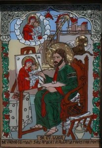 Sfantul Luca, primul pictor de icoane.