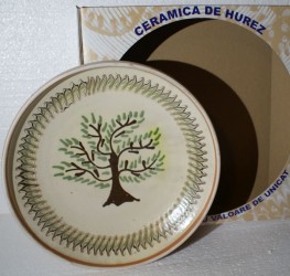 Farfurie mare traditionala Romania 25-26 cm în cutie