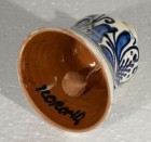 Clopoțel ceramic albastru Transilvania