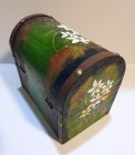 Cufar unicat Narcise, 16x11x13 cm pictat manual