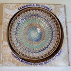 Farfurie mare ceramica in cutie Romania (26 cm)