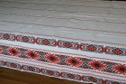 Față de masă imprimată motiv tradițional 220x160 cm