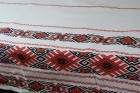 Față de masă imprimată motiv tradițional 220x160 cm