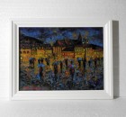 Brasov, seara pe ploaie