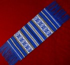 Servet traditional Transilvania 40 x 18 cm (albastru)