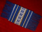 Servetel popular romanesc albastru 