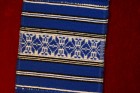 Servetel popular romanesc albastru (22x18 cm)