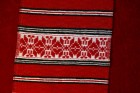 Servetel popular romanesc rosu 22 X 18 cm