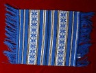 Servetel traditional romanesc Transilvania 40x37 cm (albastru)